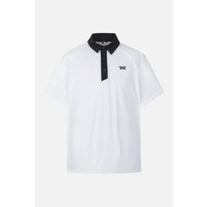 [PXG공식] 남성 여름 로고 포인트 카라 반팔 티셔츠-PIMPM222701