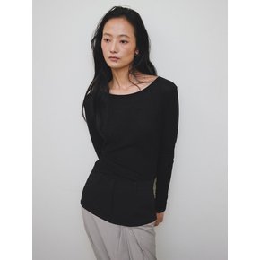 [1st REORDER] LONG SLEEVE T-SHIRT [BLACK]