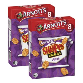 Arnotts 아노츠 쉐이프 멀티팩 피자 비스킷 8개입 X 2팩