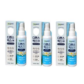 동국) 디펜스 벅스 더블 60ml x 3팩 모기 털진드기 기피제