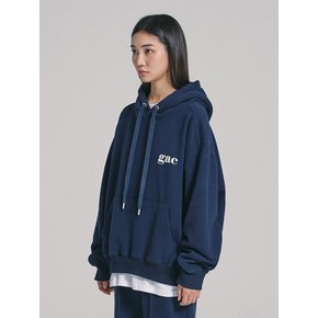 LOGO HOODIE navy (기모)