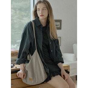 Dot Pattern Eco Bag - BEIGE