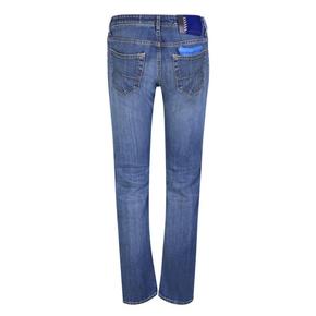 24SS 야콥코헨 데님 스트레이트 팬츠 UQM0643 S3862 533D BLUE