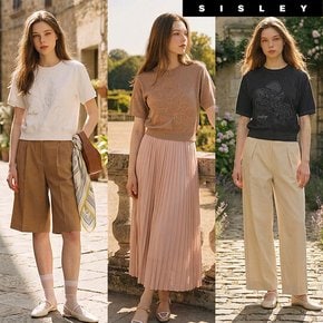 [아쇼라]26SS 시슬리 하이엔드 시어 샤이닝 니트