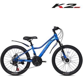 2024 케이투바이크 초등학생 MTB 자전거 레이브2.1D 22인치 선런21단 원터치 디스크브레이크