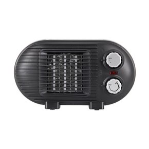 PTC 미니팬히터 TP-800D 블랙 캠핑 온풍기 히팅기 2단 열풍조절 바이메탈 스위치 툴콘