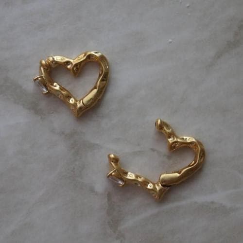 [셀러브레이션by엘리오나] 45 Heart Clip Earrings(1)