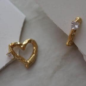 [셀러브레이션by엘리오나] 45 Heart Clip Earrings (S6292832)