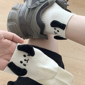 토브오 귀여운 3D 입체 강아지 양말 삭스