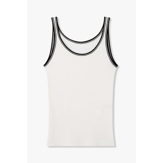 VOV [파주점] 포인트 컬러 슬리브리스 니트 풀오버 7126250100