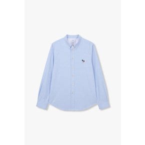 남성 [PS PAUL SMITH] 로고 자수 버튼 다운 카라 셔츠 5734303001000