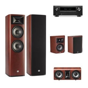 데논 AVC-X3800H + JBL Studio 690 5채널스피커(610/625C)