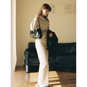 Parisien Classic Straight Denim Blanc