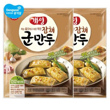 동원 개성 군만두 잡채 600g x 6봉[32468905]