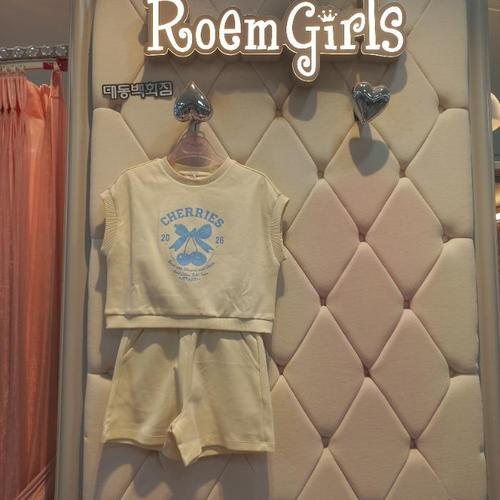 로엠걸즈 DP01 캡소매 나시반바지 셋업 RGSM263Y1(1)