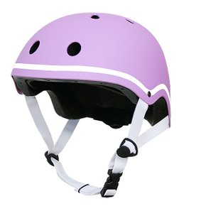 스케이트보드 아동용 하드 헬멧- 퍼플