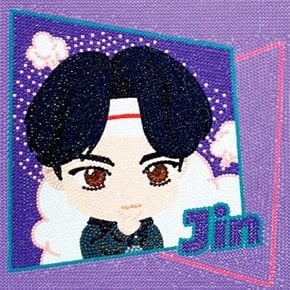 DIY 보석십자수 타이니탄 MAGIC DOOR 진 25x25