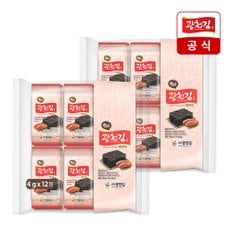 명란맛 도시락김 12봉+12봉 총24봉