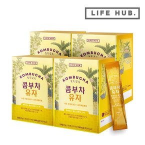 콤부차 유자 4세트(5g x 120포)