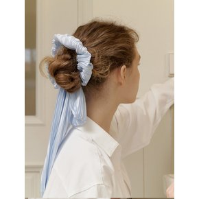 Soft glow bow long Scrunchie