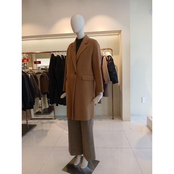 [여주점] 씨씨콜렉트 투버튼캐시미어울혼방코트 E244msg165