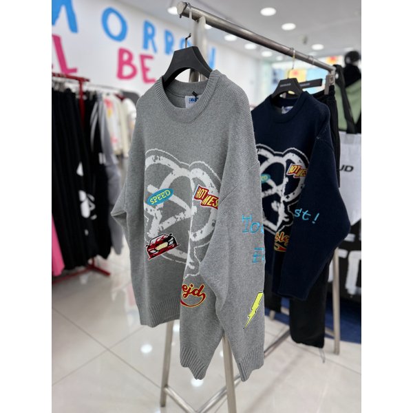 [여주점] 레이싱베어 페이스 니트 JGZZ51B05