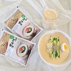 [푸드맛남] 콩두깨 멧돌 백태 콩물 450ml x 10팩