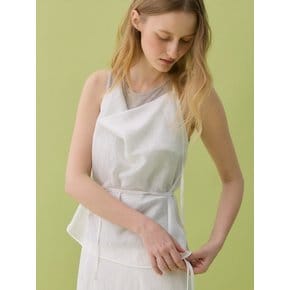 SUI HALTERNECK TOP - WHITE