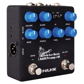 NUX MLD 베이스 프리앰프+ DI NBP-5 베이스 프리앰프 D.I. 국내 표준 수입