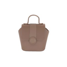 [에르메라] one button cross bag brown