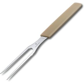 미국 빅토리녹스 멀티툴 Victorinox Kitchen Swiss Modern 6 Carving Fork AlmondBeige 6.9036.1