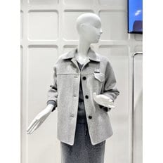 (25년 겨울) 루즈핏 셔츠형 코트 Z254MSG542