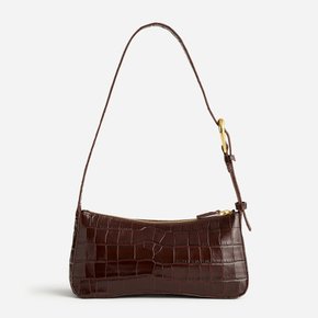 [MADEWELL - THE SCULPTURAL] 메이드웰 버클 숄더백 크로스백 가죽 레더 Chocolate