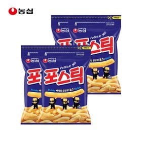 농심 포스틱 280g x 4개 대용량 과자 지퍼백