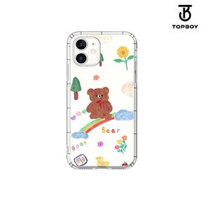 스케치 베어 디자인 슬림케이스 (RR083)