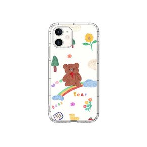 스케치 베어 디자인 슬림케이스 (RR083)