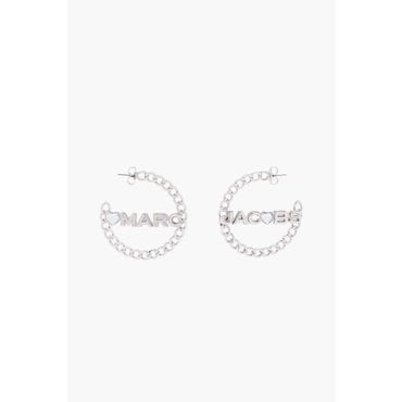 마크제이콥스 [마크제이콥스 공식수입원]체인 후프 이어링 MBECS23007SVX