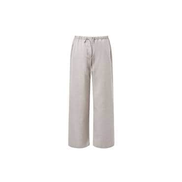 샵아모멘토 아모멘토 25SS Wool Banding Pants, Beige