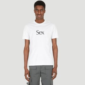 [해외배송] 모어 조이 섹스 클래식 로고 티셔츠 MJ TS594 WHITE