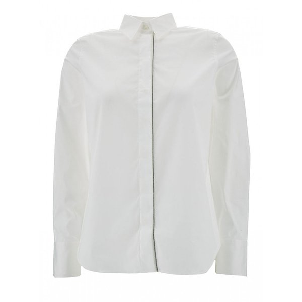 브루넬로 쿠치넬리 여성 셔츠 M0091MA626 C159 화이트 /14 652920