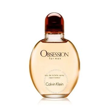 Calvin Klein CK 캘빈클라인 맨즈 옵센션 EDT 스프레이 향수 2.5 oz 프래그런스 향수 6887986