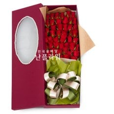 난플라워 장미100송이 꽃상자 / 장미100송이 최저가/ 생일꽃 프로포즈꽃다발 예쁜꽃다발 / 천사난플라워
