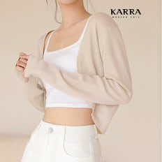 KARRA 심플여리볼레로가디건_A4S1212