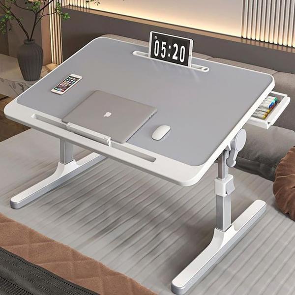 접이식 간이 테이블 폴딩 침대 좌식 책상 베드트레이 높이 각도조절(1)