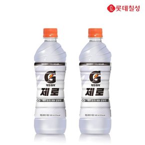 제로 600ml 6병