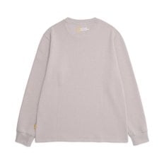 N223UTS920 피너스 빅 로고 라운드넥 긴팔 티셔츠 MOURNING BEIGE