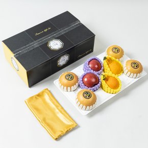 사과배한라봉 422 혼합 선물세트 3.3kg (배4,사과2,한라봉2)   금보자기 별도동봉