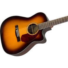 Fender 일렉키아 코스틱 기타 CC-140SCE, Sunburst 콘서트 소프트 케이스 부속