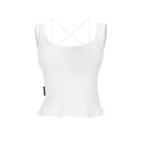 ROSY SLEEVELESS-IVORY