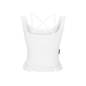 ROSY SLEEVELESS-IVORY